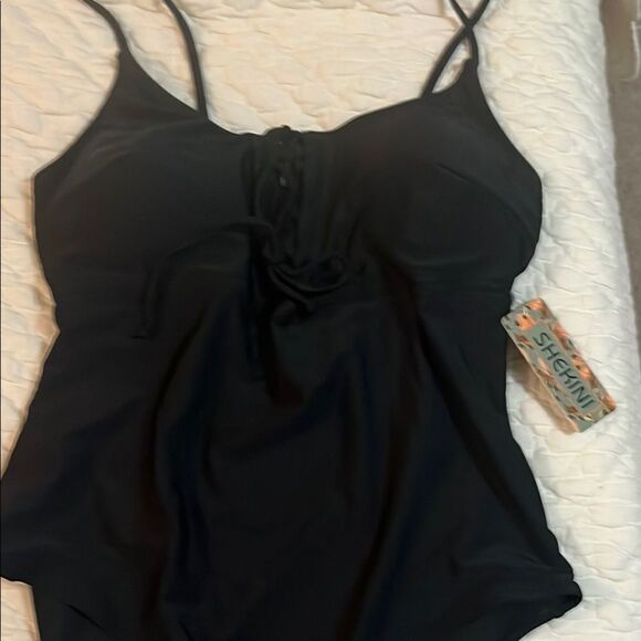 Shekini Black Swimsuit - Picture 1 of 6
